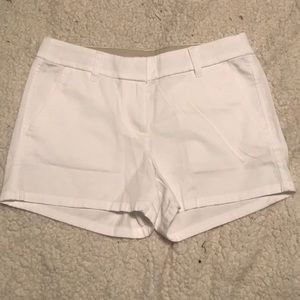 NWT.  J Crew White shorts.
